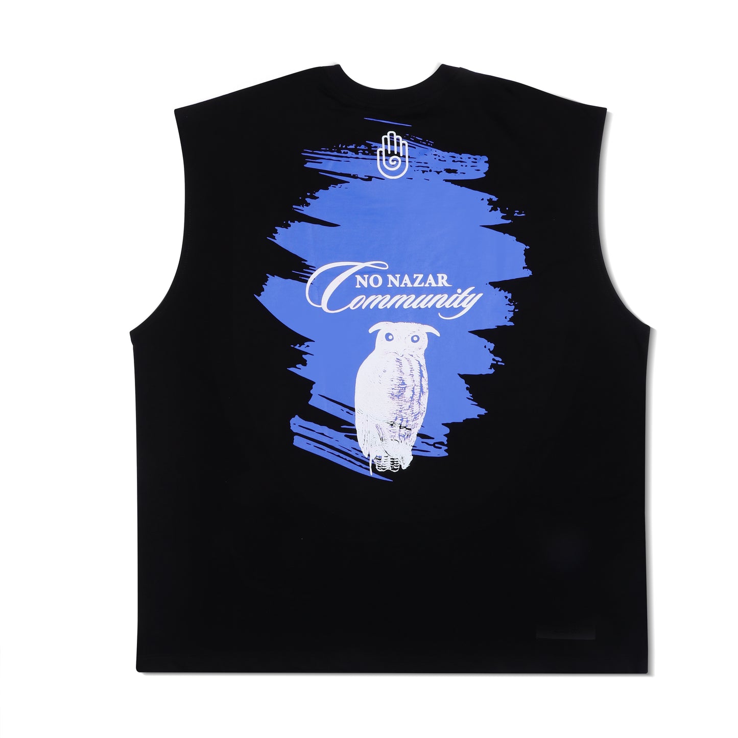 No Nazar - The Black Twilight Owl - Tank Top