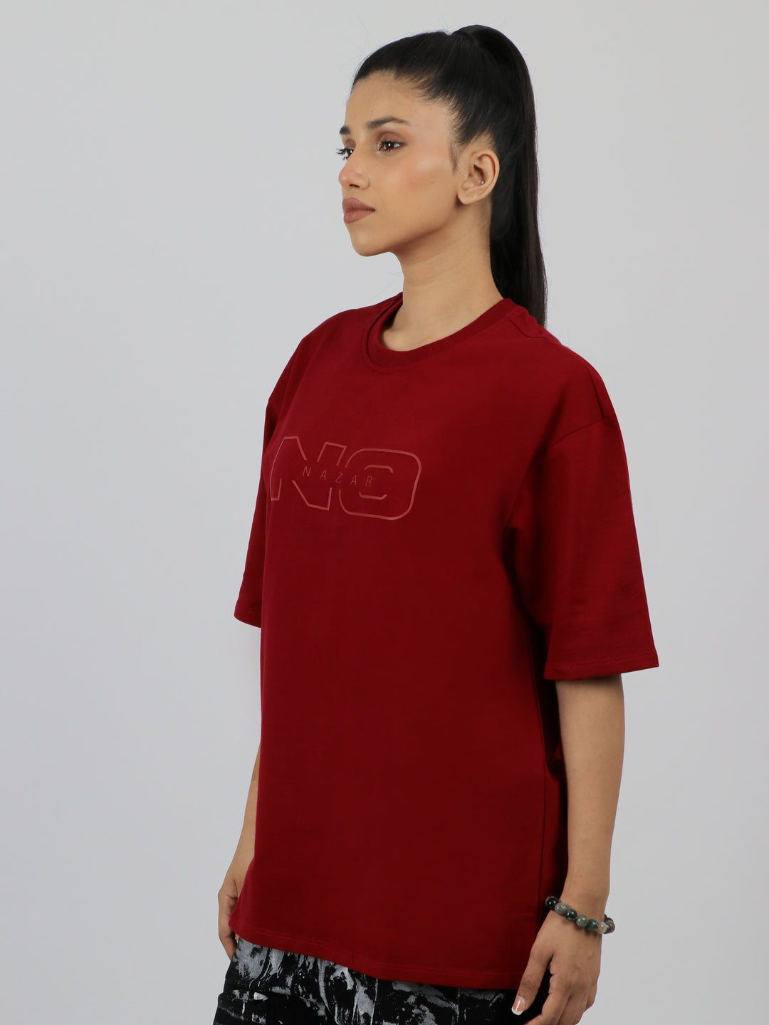 Essentials Tshirt - Bordeaux Red