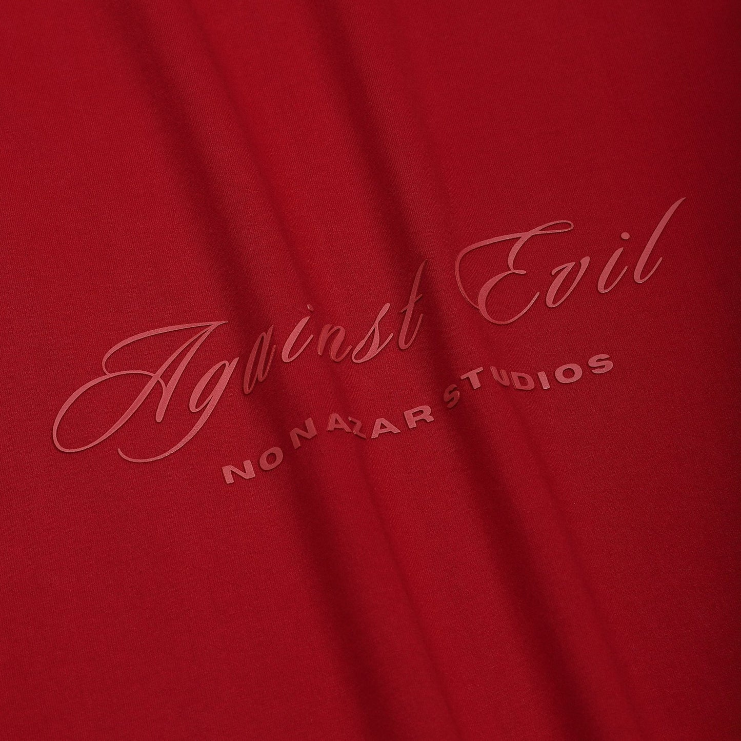 Essentials Tshirt - Bordeaux Red - No Nazar