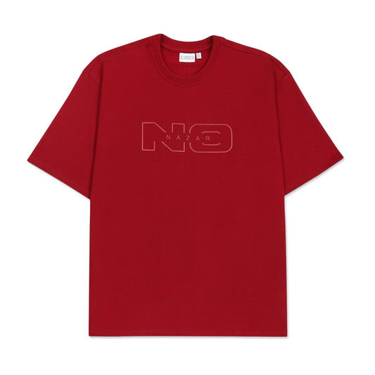 Essentials Tshirt - Bordeaux Red - No Nazar