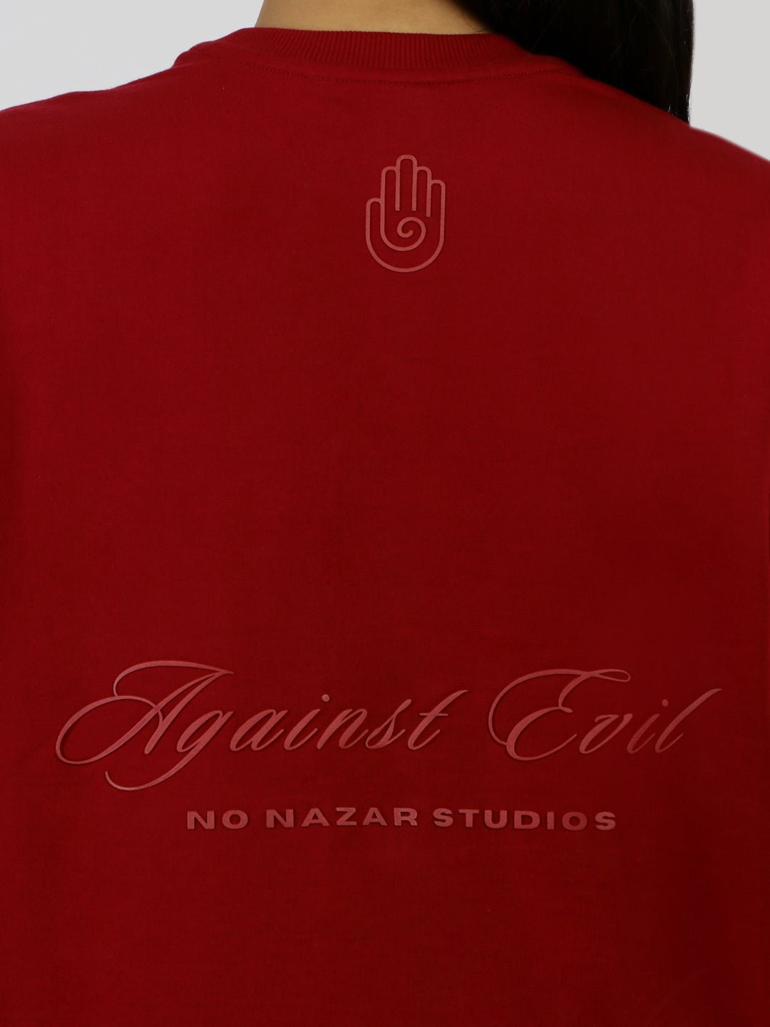 Essentials Tshirt - Bordeaux Red - No Nazar
