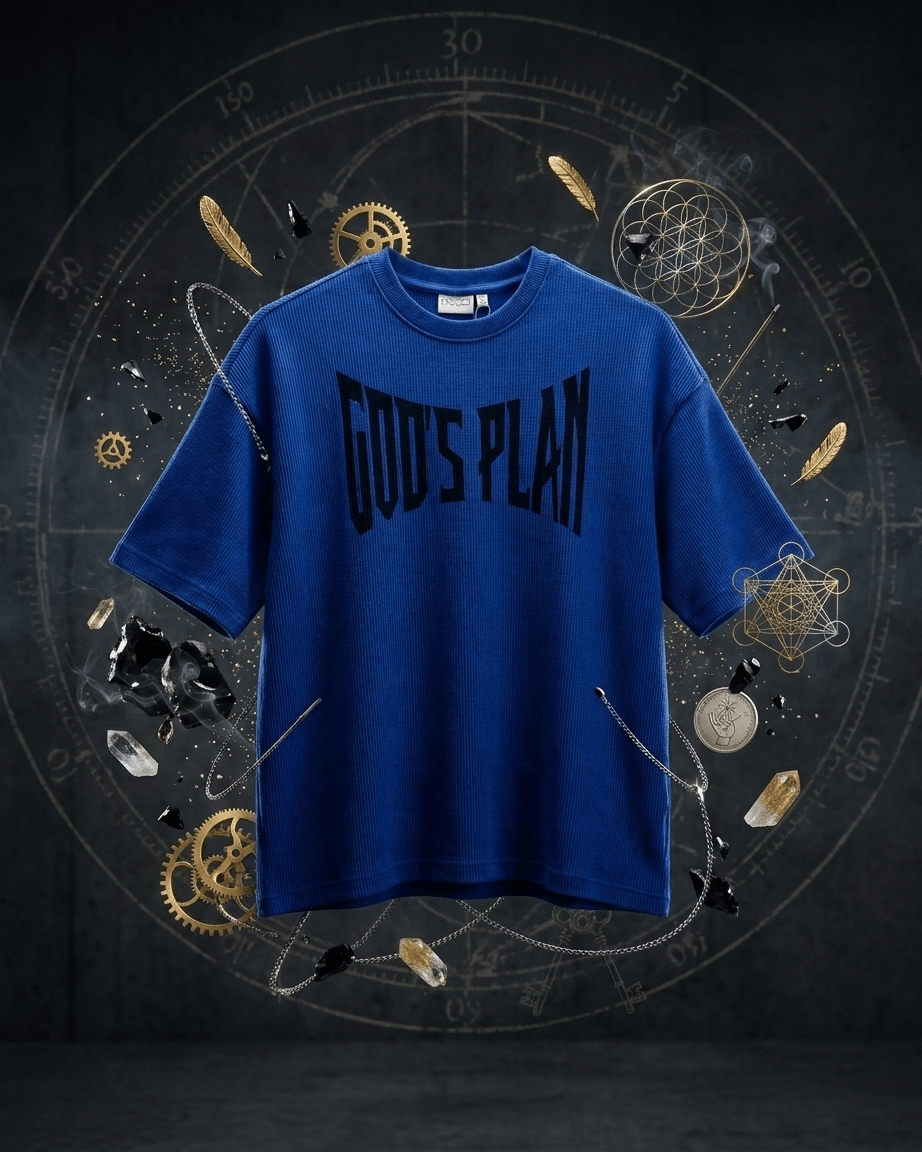 No Nazar | God's Plan - Waffle T-Shirt - No Nazar