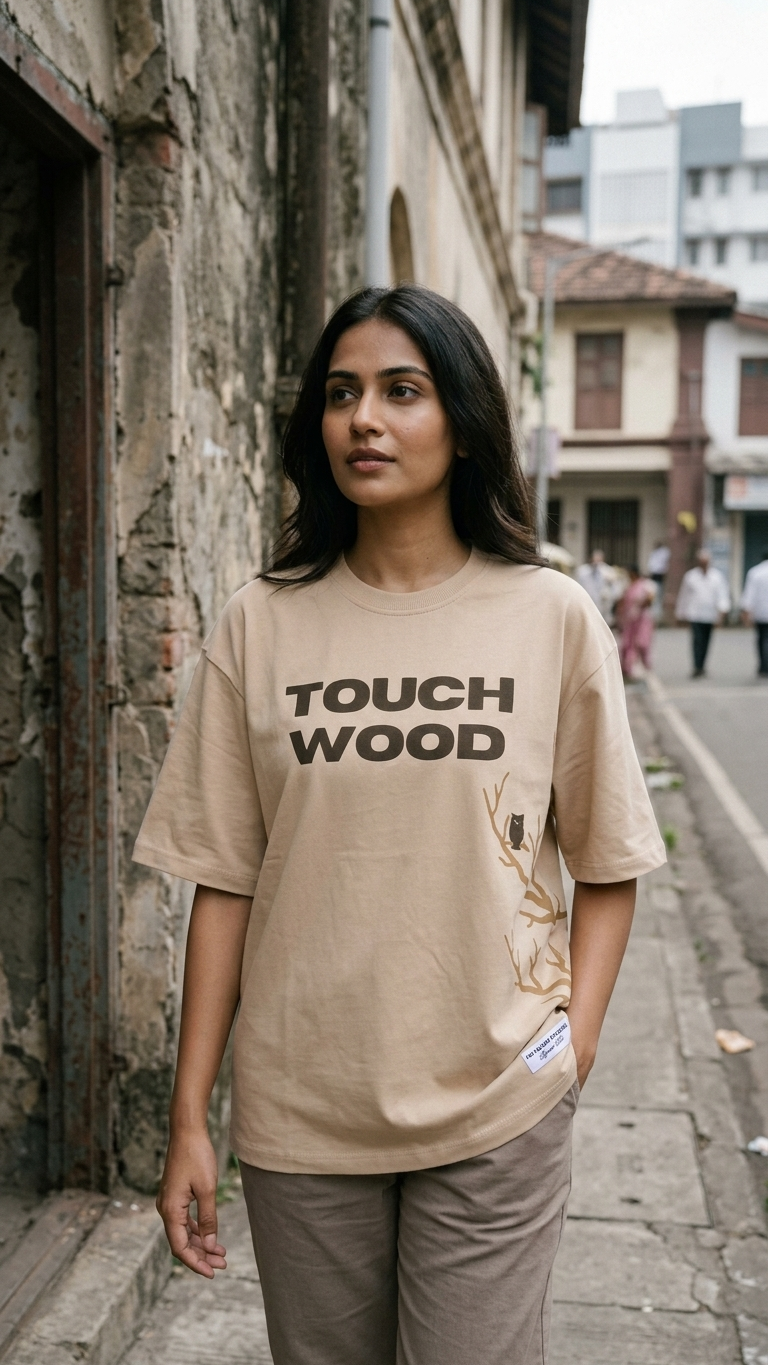 No Nazar | The Touch Wood T-Shirt