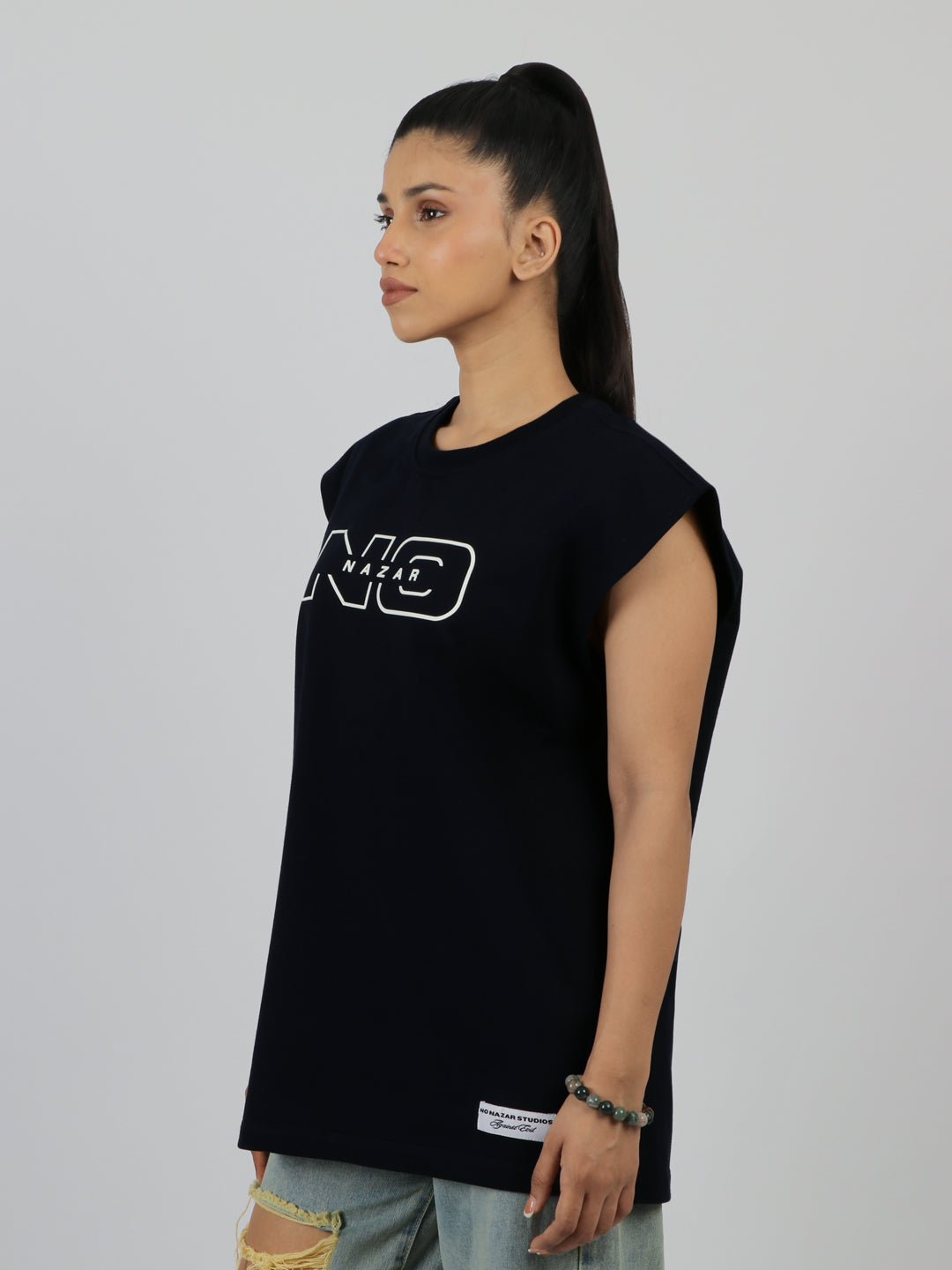 The Black Twilight Owl - Tank Top - No Nazar