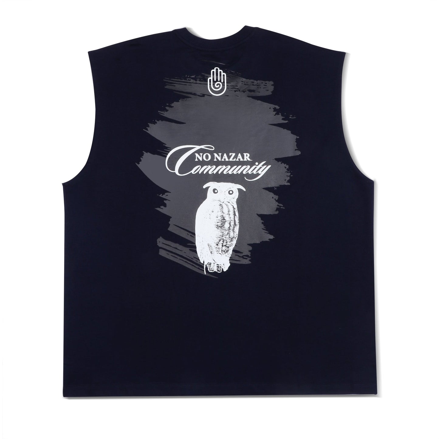 The Blue Twilight Owl - Tank Top - No Nazar