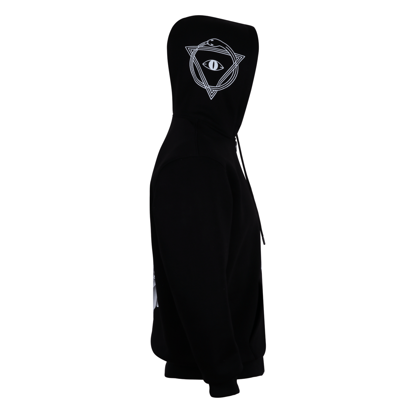 The Eyes Cube Zipper Hoodie - No Nazar