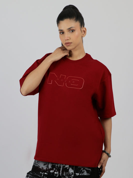 Essentials Tshirt - Bordeaux Red