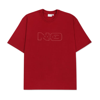 Essentials Tshirt - Bordeaux Red - No Nazar