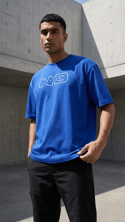 No Nazar - Essentials T-Shirt - Royal Blue - No Nazar