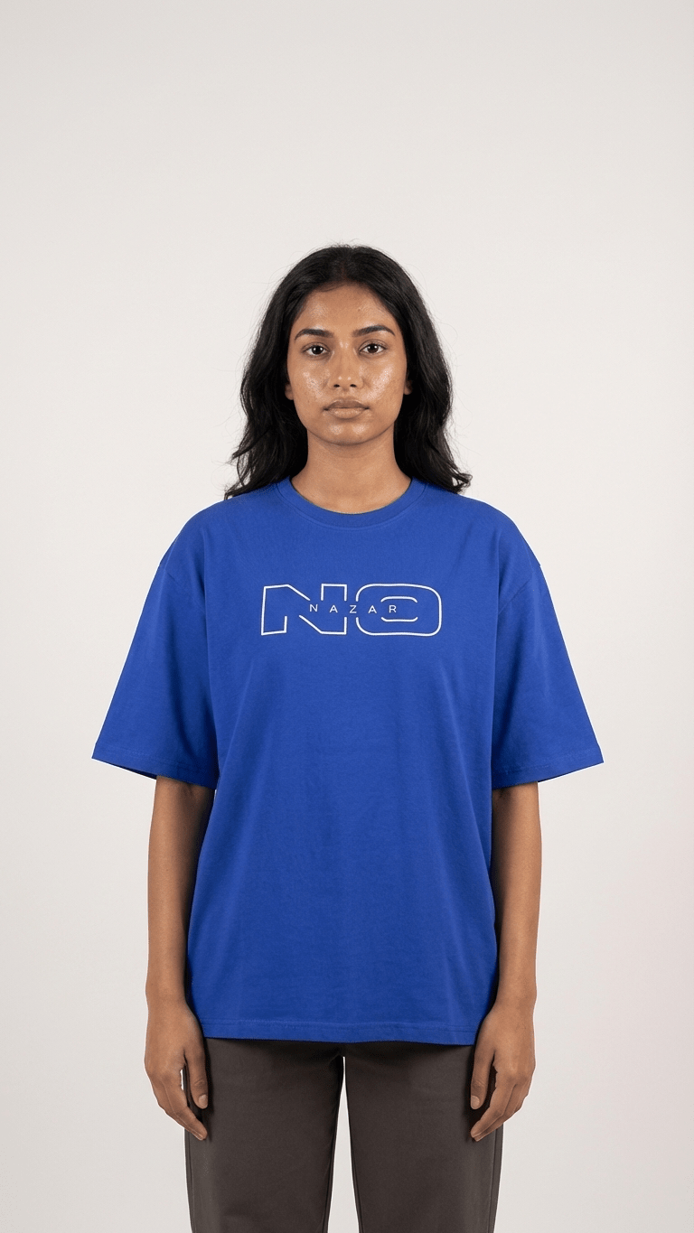 No Nazar - Essentials T-Shirt - Royal Blue - No Nazar