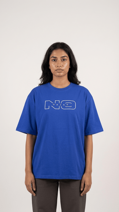 No Nazar - Essentials T-Shirt - Royal Blue - No Nazar