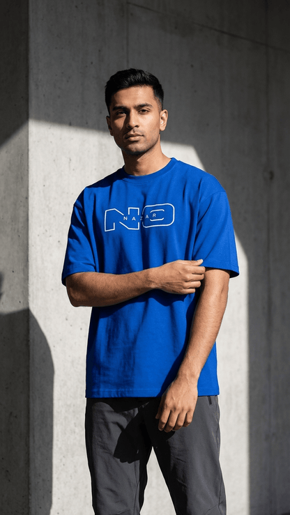 No Nazar - Essentials T-Shirt - Royal Blue - No Nazar