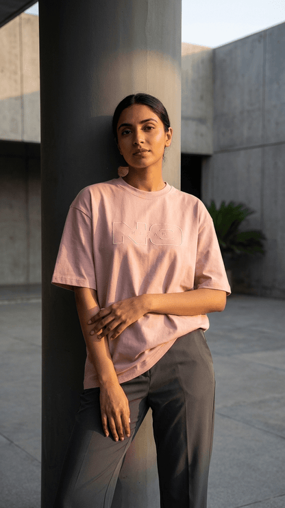 No Nazar - Essentials T-Shirt - Sunset Pink - No Nazar