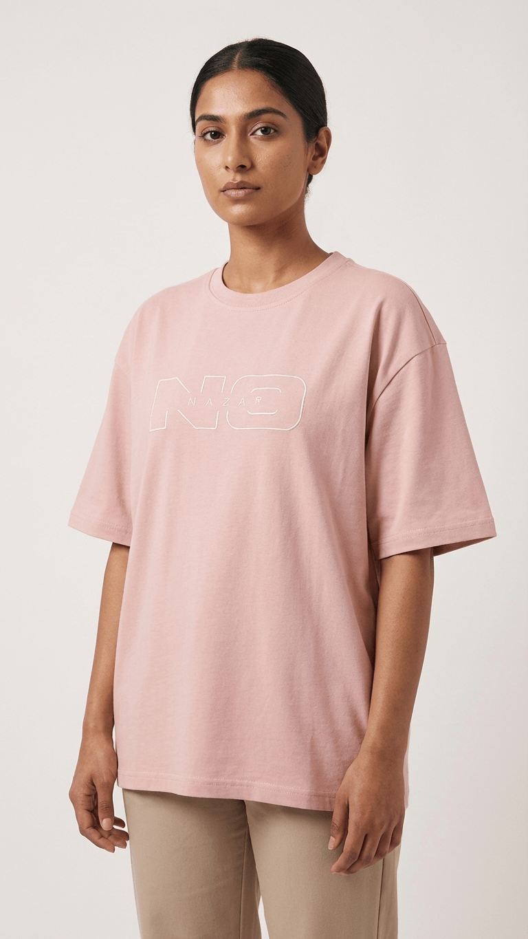 No Nazar - Essentials T-Shirt - Sunset Pink - No Nazar