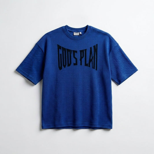 No Nazar | God's Plan - Waffle T-Shirt - No Nazar