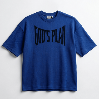 No Nazar | God's Plan - Waffle T-Shirt - No Nazar