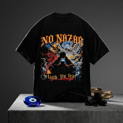 No Nazar | The Faith vs Fear T-Shirt - No Nazar