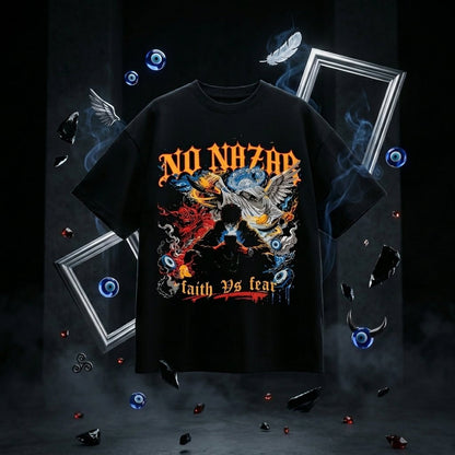 No Nazar | The Faith vs Fear T-Shirt - No Nazar