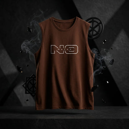 No Nazar | The Mocha Twilight Owl - Tank Top - No Nazar
