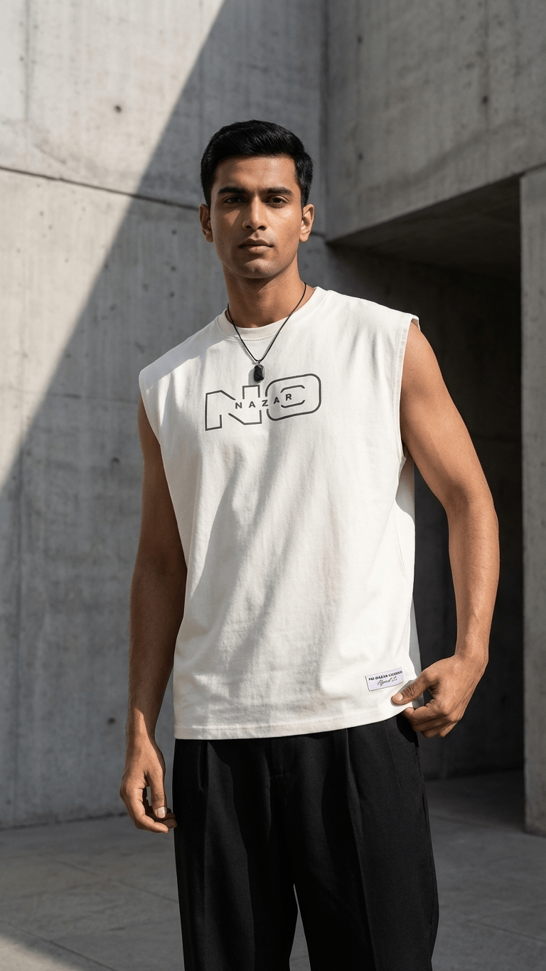 No Nazar - The White Twilight Owl - Tank Top - No Nazar