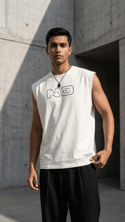 No Nazar - The White Twilight Owl - Tank Top - No Nazar