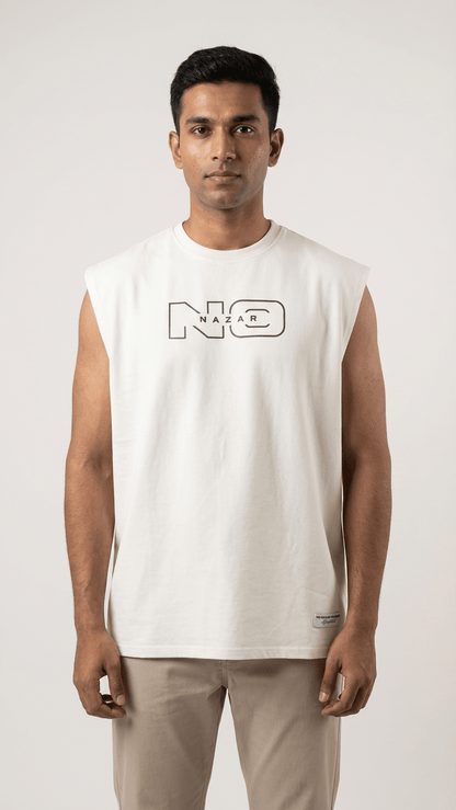 No Nazar - The White Twilight Owl - Tank Top - No Nazar