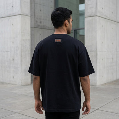 God's Plan | Waffle T-Shirt | Black
