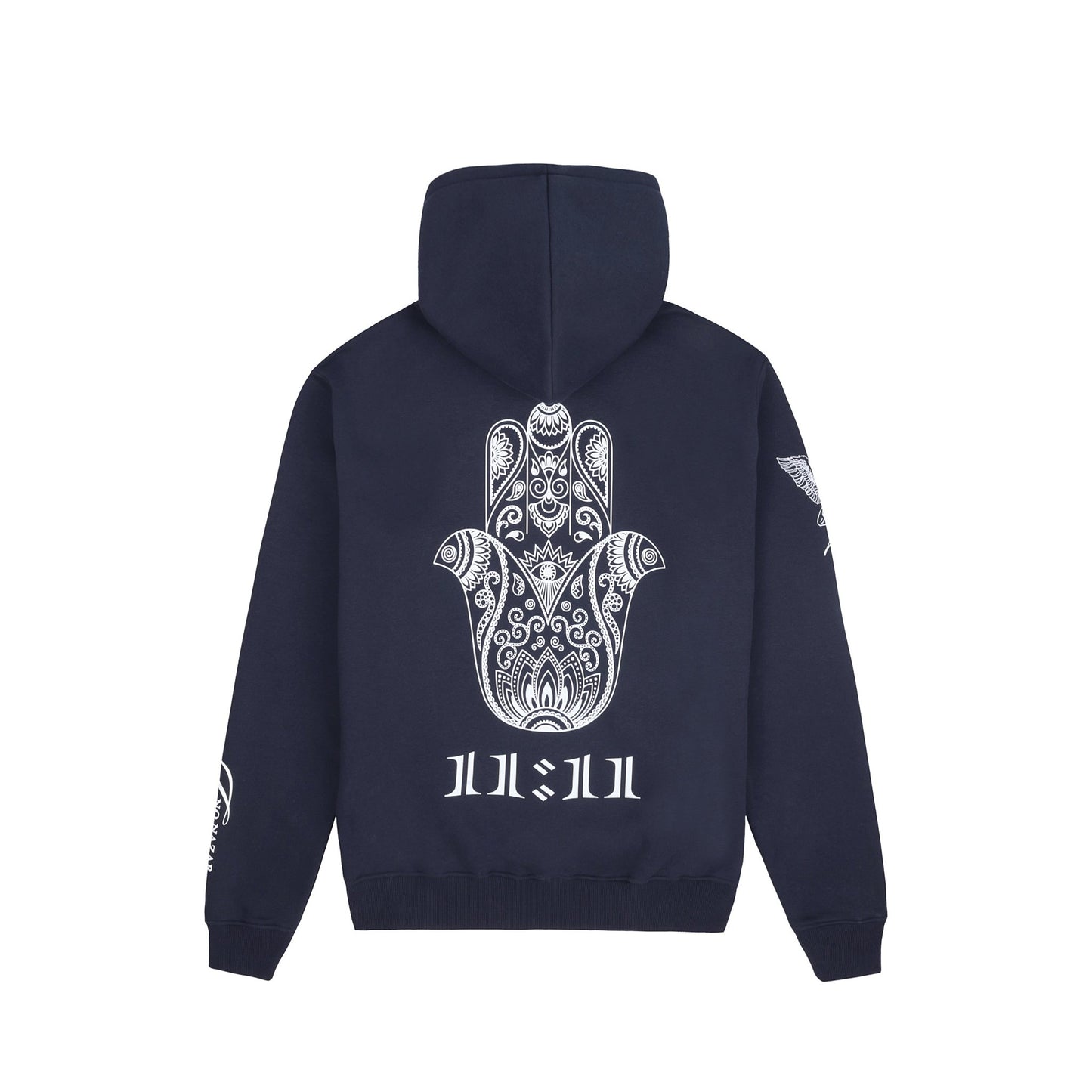 The 11:11 Hoodie - Deep Blue - No Nazar