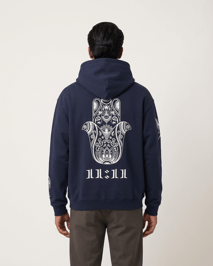 The 11:11 Hoodie - Deep Blue - No Nazar