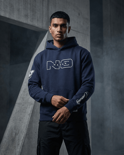 The 11:11 Hoodie - Deep Blue - No Nazar