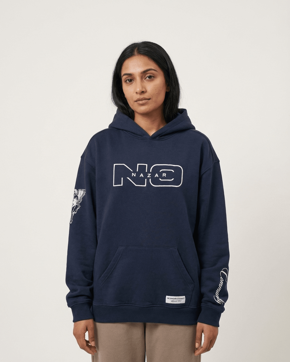 The 11:11 Hoodie - Deep Blue - No Nazar