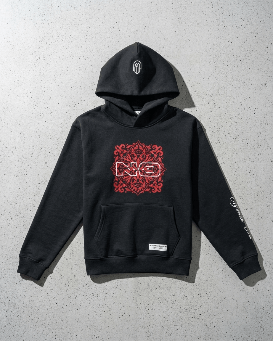 The 444 Hoodie - No Nazar