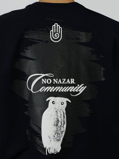 The Black Twilight Owl - Tank Top - No Nazar