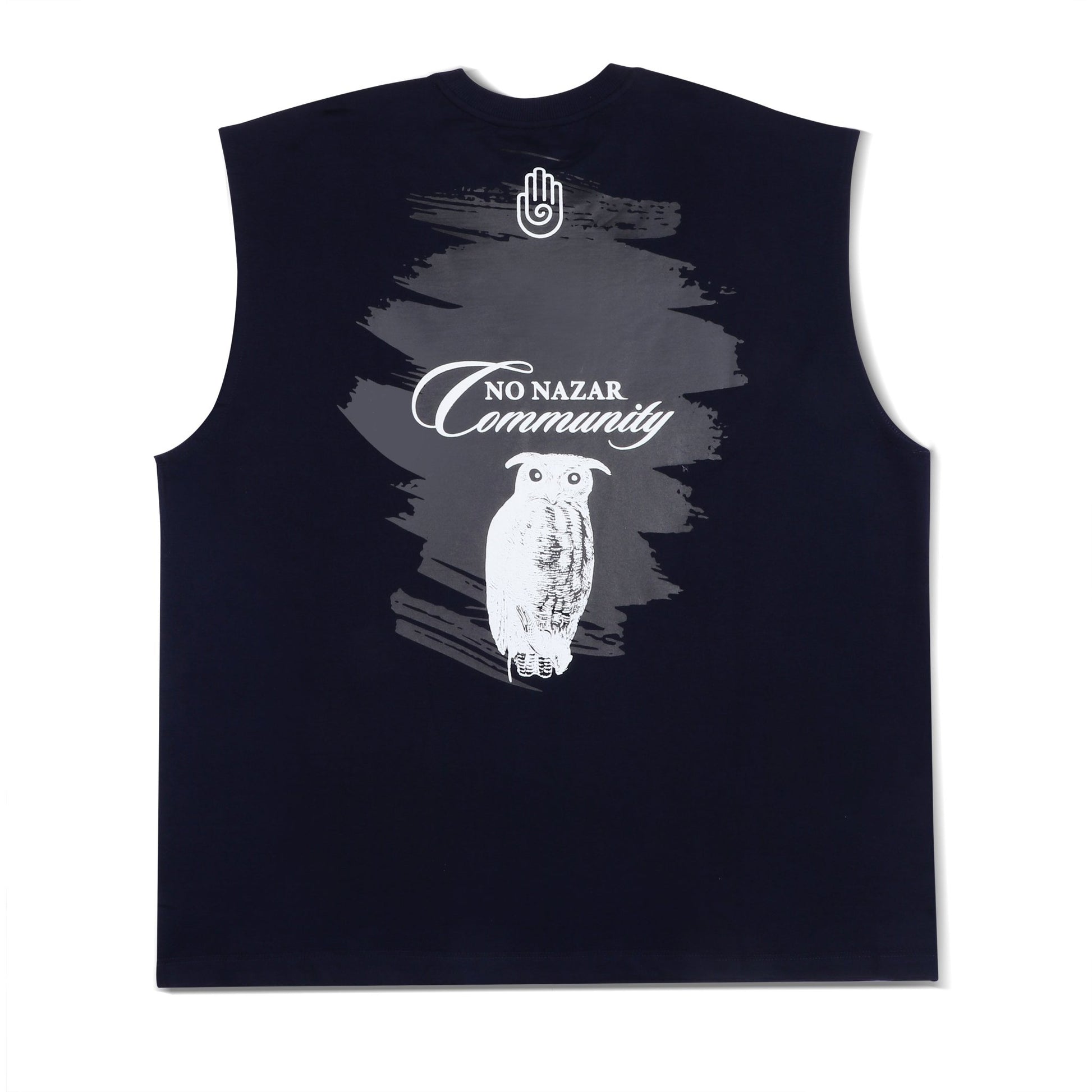 The Blue Twilight Owl - Tank Top - No Nazar