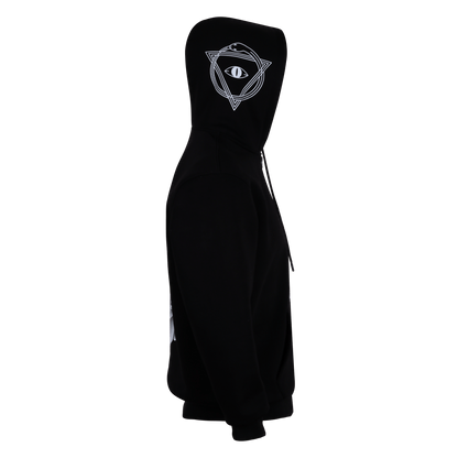 The Eyes Cube Zipper Hoodie - No Nazar