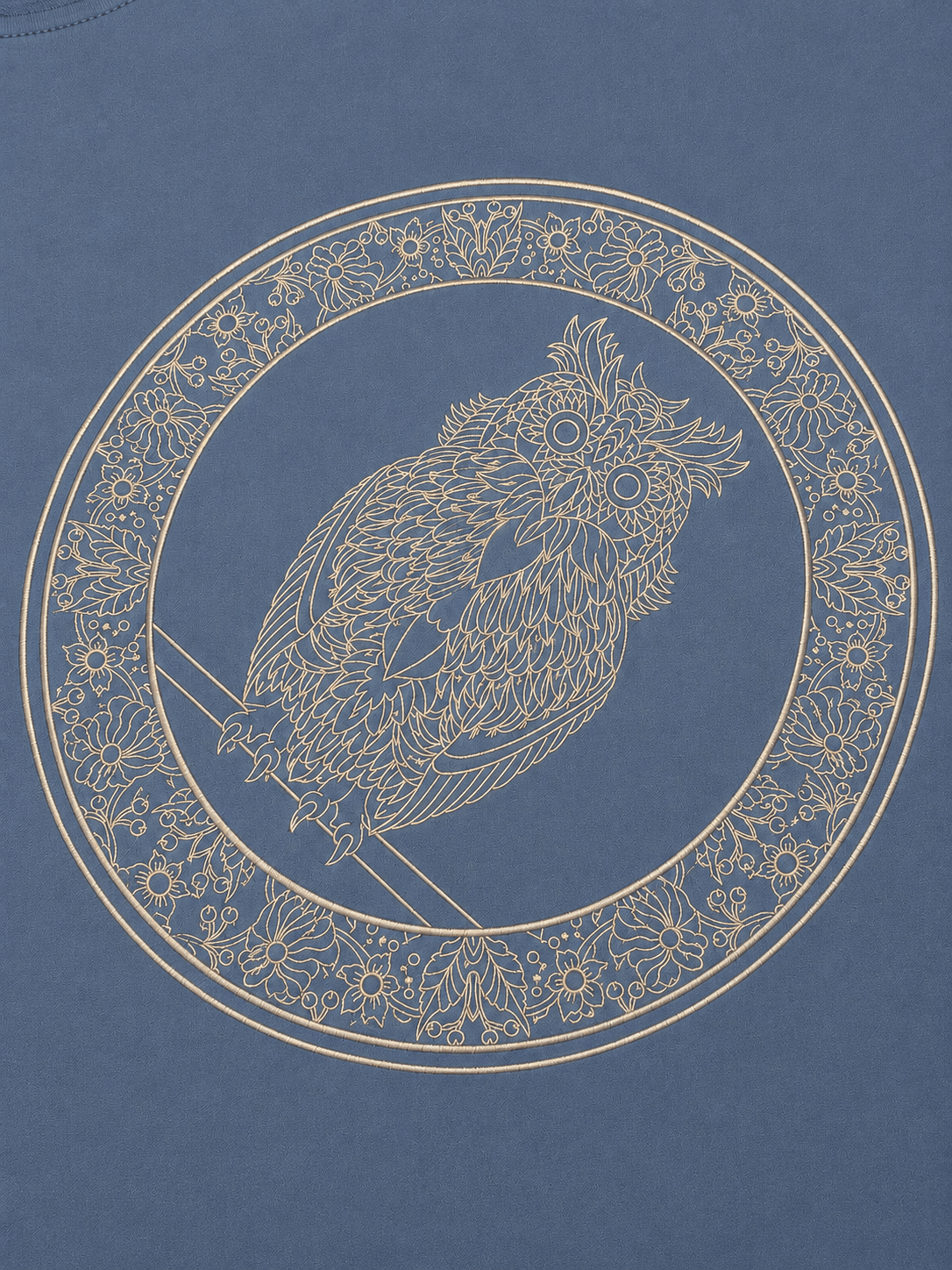 The Holy Owl Tank - Frost Blue - No Nazar
