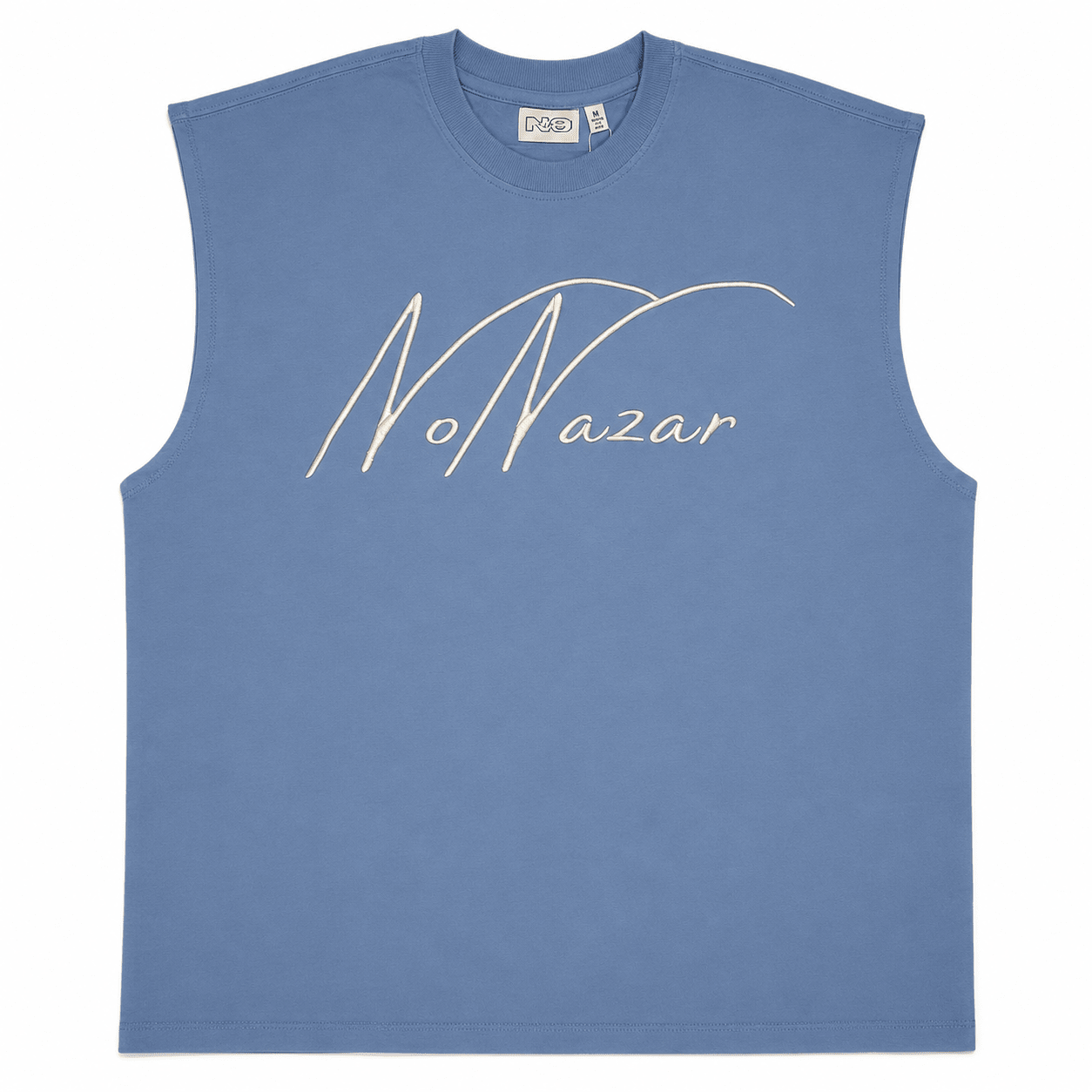 The Holy Owl Tank - Frost Blue - No Nazar