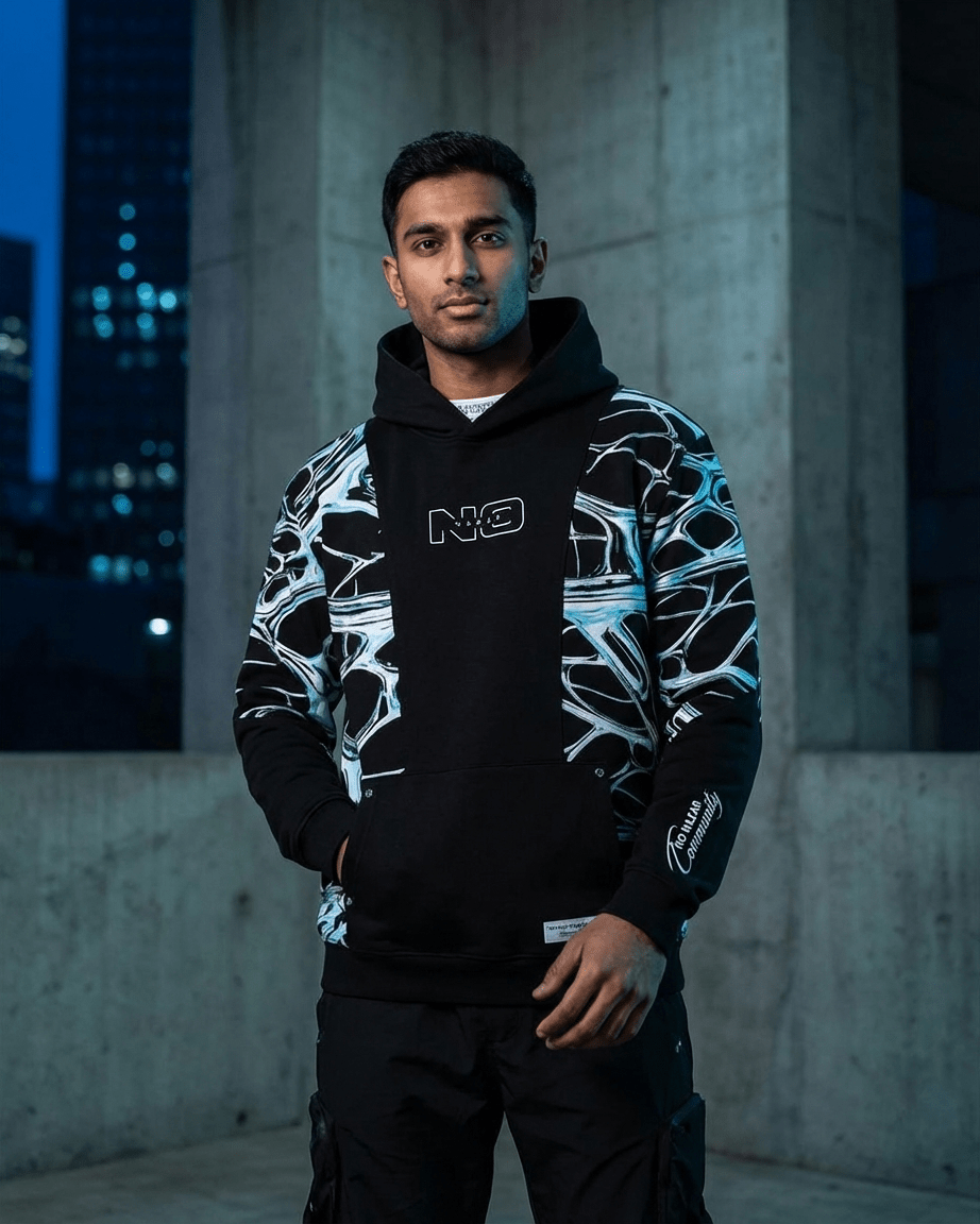 The Platinum Hoodie - No Nazar