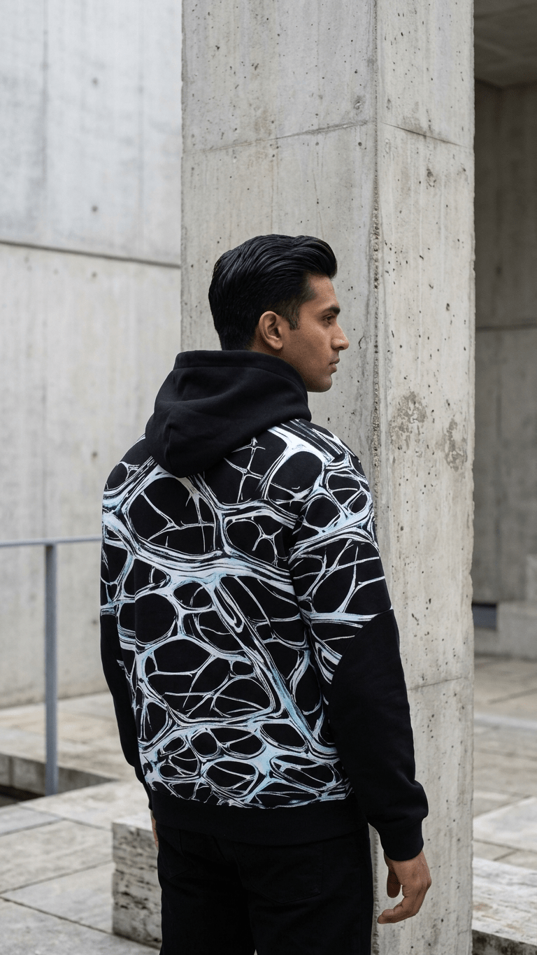 The Platinum Hoodie - No Nazar