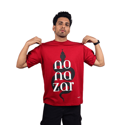 The Red Serpent Tshirt - No Nazar