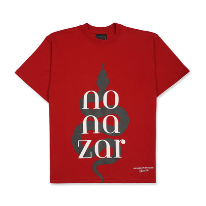 The Red Serpent Tshirt - No Nazar