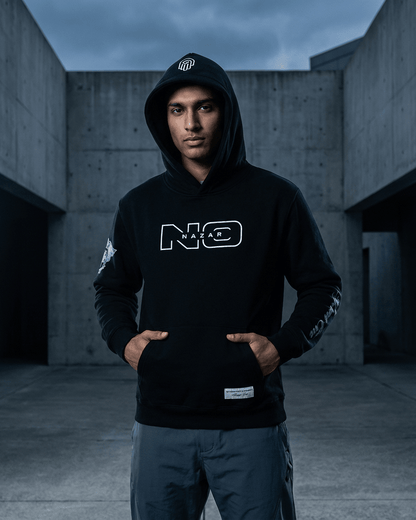 The Twilight Owl Hoodie | Black - No Nazar