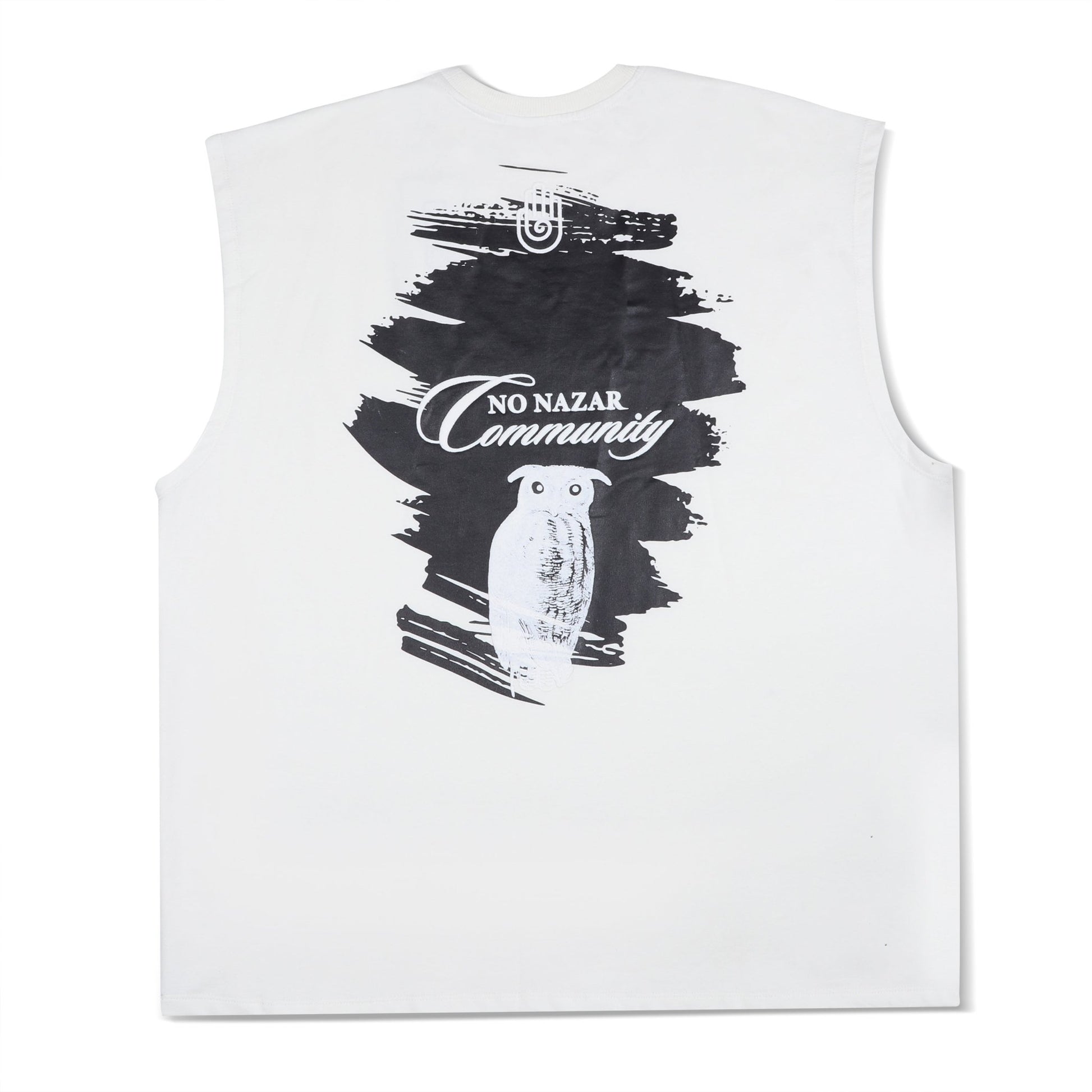 The White Twilight Owl - Tank Top - No Nazar