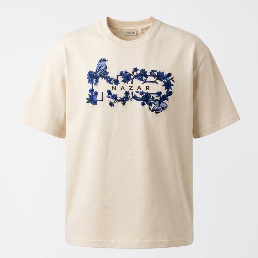 The Wild Bloom T-Shirt | Petal White - No Nazar