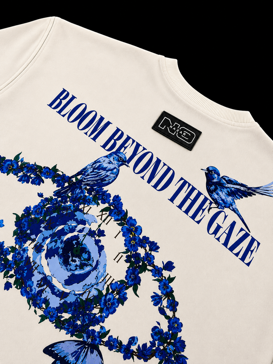 The Wild Bloom T-Shirt | Petal White - No Nazar